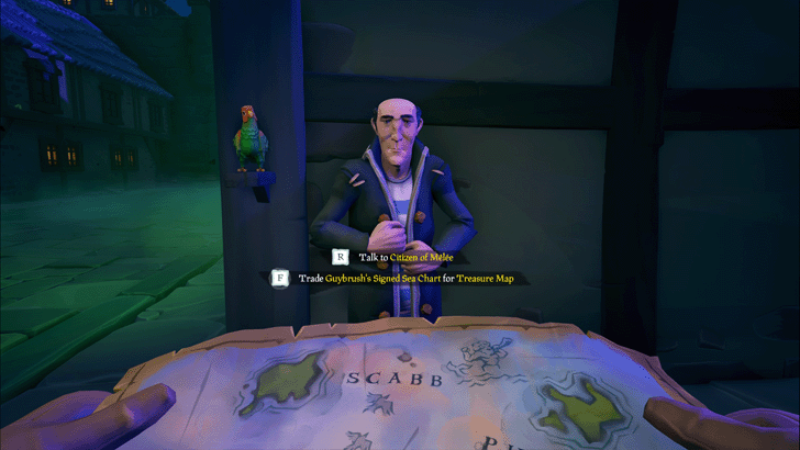 Sea of Thieves - Trade Chart for Map