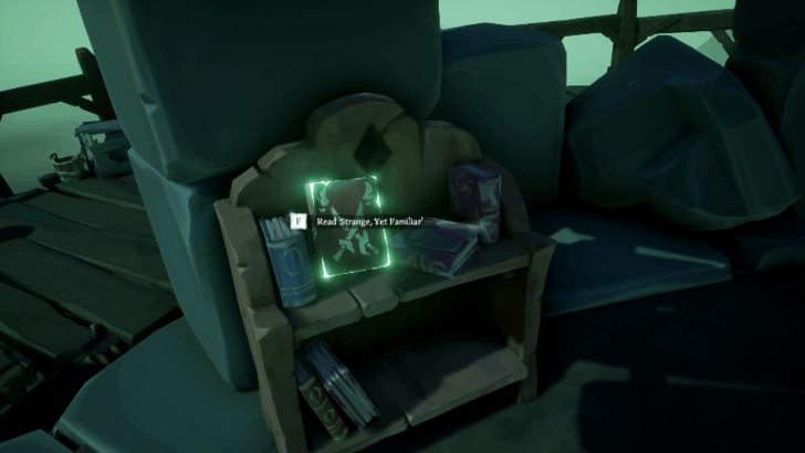 Sea of Thieves -  Strange, Yet Familiar Journal Location