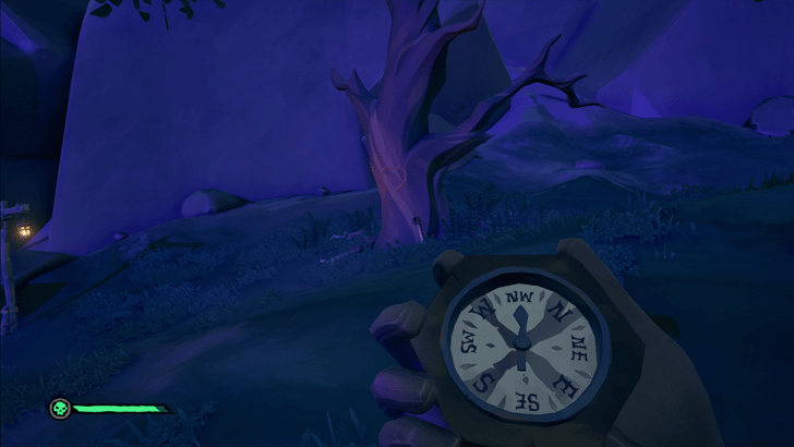 Sea of Thieves - Tree with Carving of a Heart