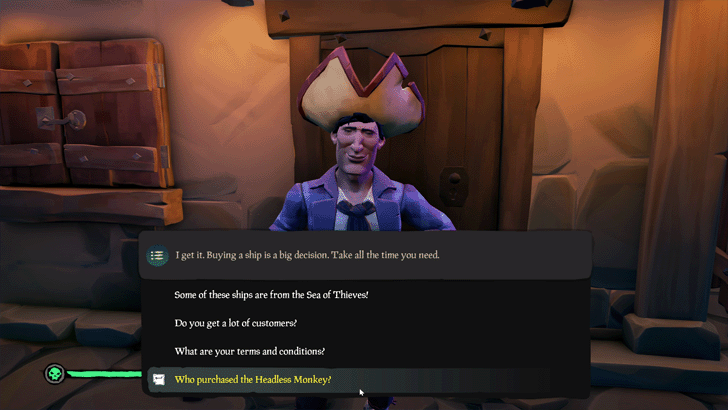 Sea of Thieves - Ask Stan About Headless Monkey