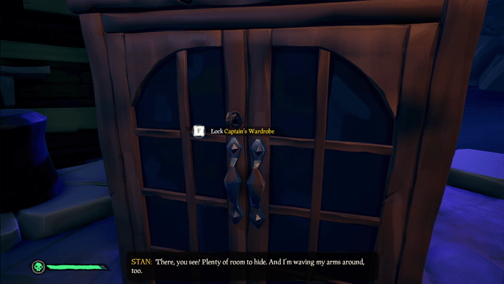 Sea of Thieves - Lock Stan Inside the Wardrobe