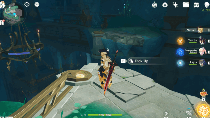 Genshin - Spincrystal 127 Location