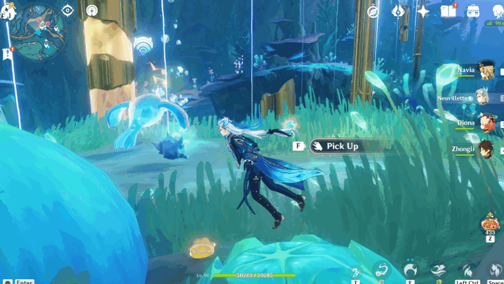 Genshin - Spincrystal 130 Location