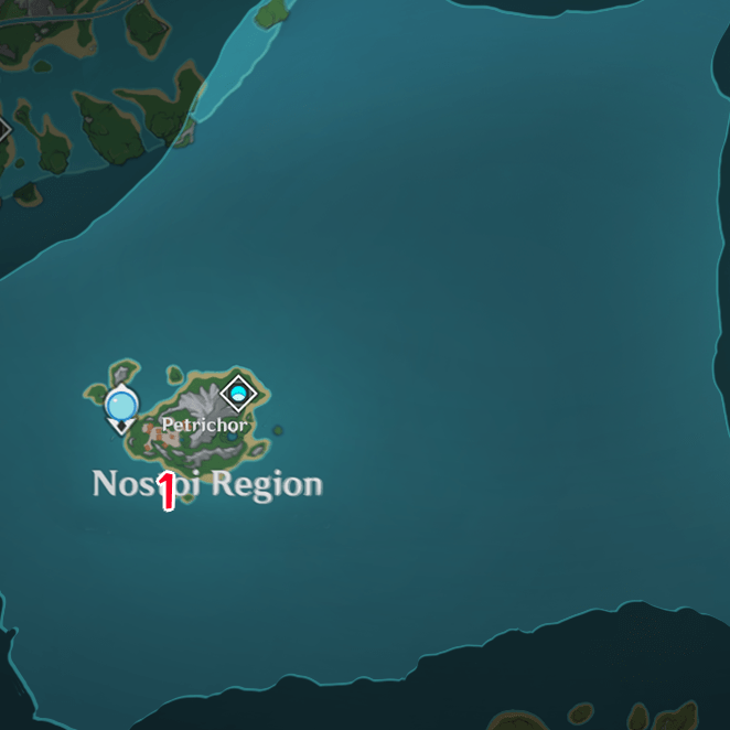 Genshin Impact - 4.6 Map Fishing Spots