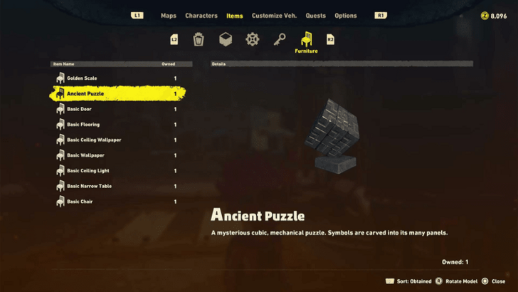 SAND LAND - Ancient Ruins Furniture