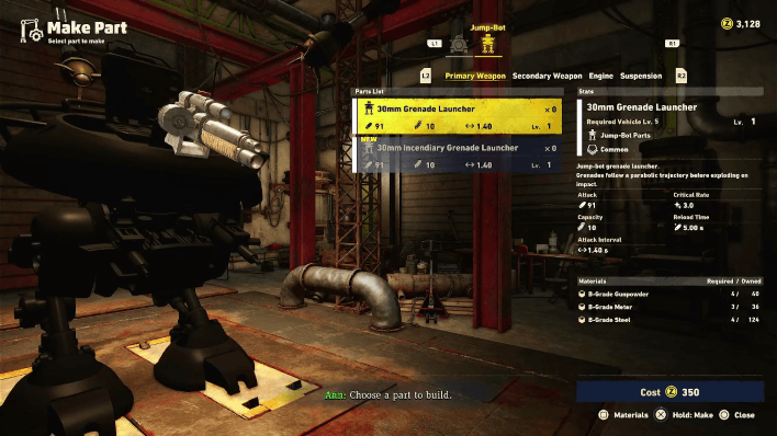 Sand Land - Make Parts for Jump-Bot