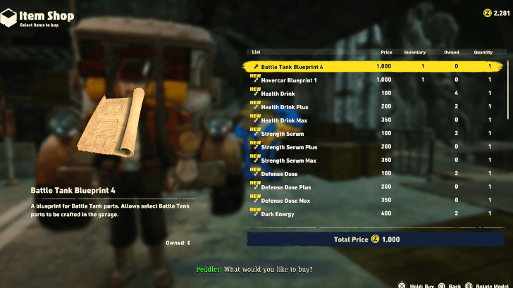 Battle Tank Blueprint 4