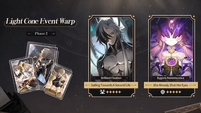 Honkai Star Rail - 2.2 Phase 2 Light Cone Banners