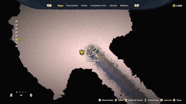 Sand Land - Lisab Battleship Chest #1 Map