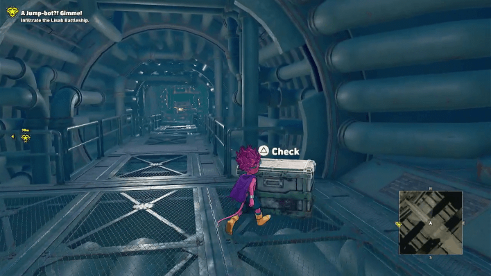 Sand Land - Lisab Battleship Chest #1 Overworld