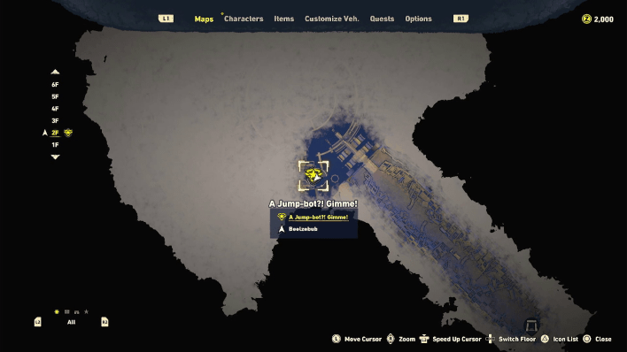 Sand Land - Lisab Battleship Chest #2 Map