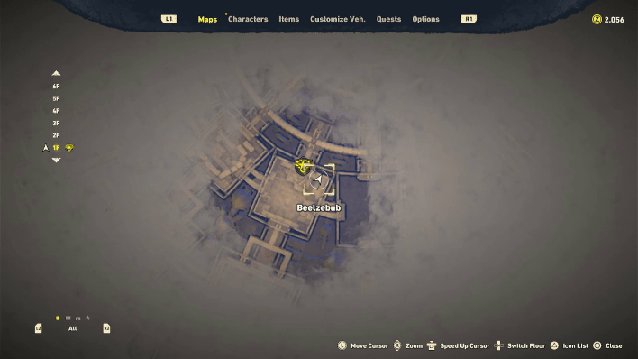 Sand Land - Lisab Battleship Chest #5 and #6 Map