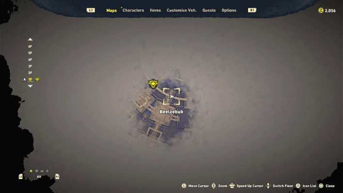 Sand Land - Lisab Battleship Chest #7 Map