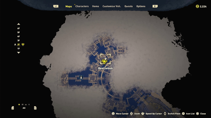 Sand Land - Lisab Battleship Chest #11 Map