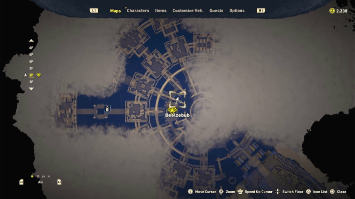 Sand Land - Lisab Battleship Chest #13 Map