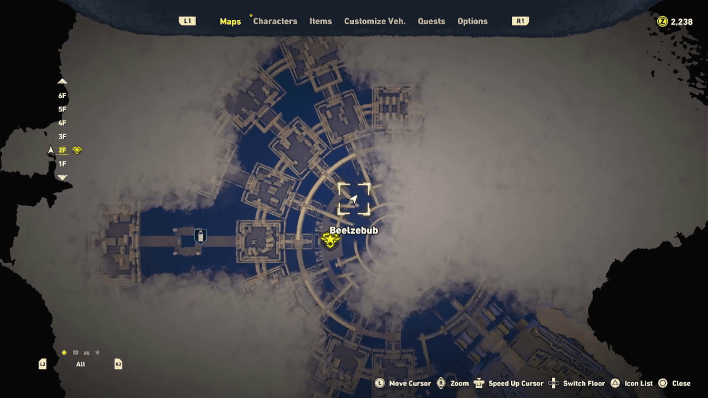 Sand Land - Lisab Battleship Chest #14 Map