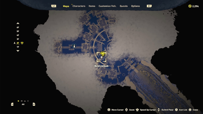 Sand Land - Lisab Battleship Chest #15 Map