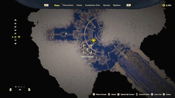 Sand Land - Lisab Battleship Chest #16 Map