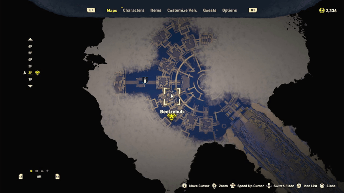 Sand Land - Lisab Battleship Chest #17 Map