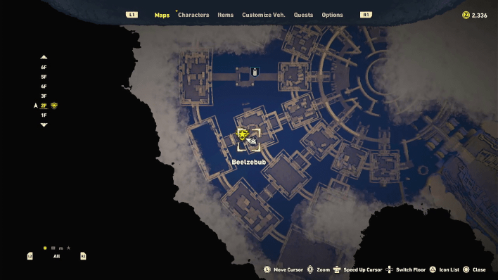 Sand Land - Lisab Battleship Chest #19 Map