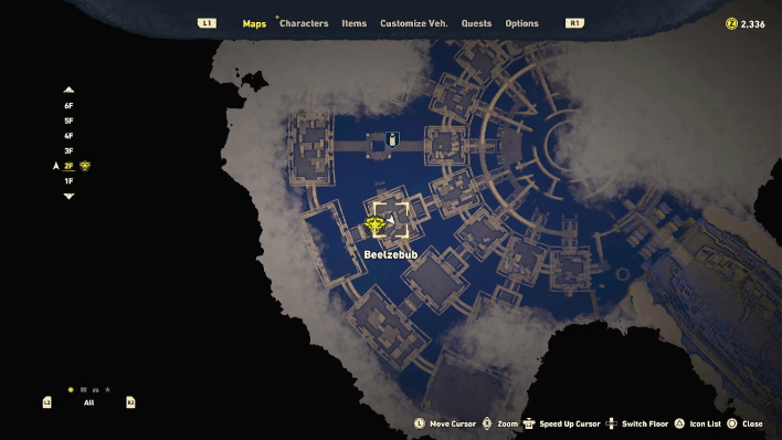 Sand Land - Lisab Battleship Chest #20 Map