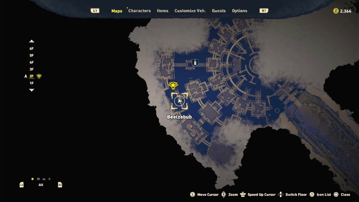 Sand Land - Lisab Battleship Chest #21 Map