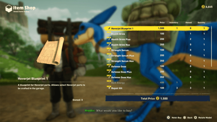 Hoverjet Blueprint 1