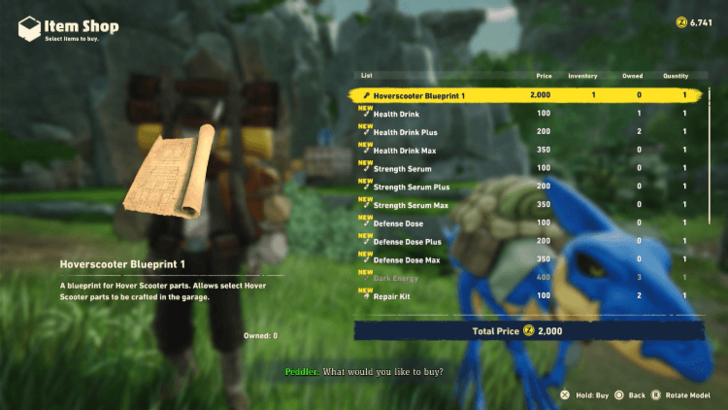 Hoverscooter Blueprint 1