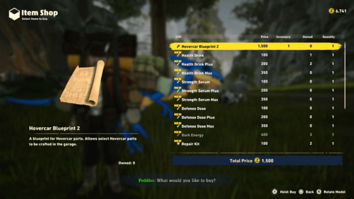 Hovercar Blueprint 2