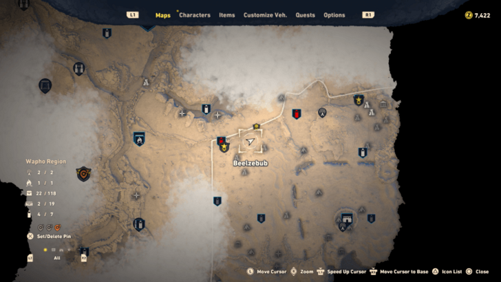 Sand Land - Desert Crocodile Farming Map Location