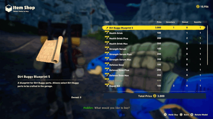 Sand Land - Dirt Buggy Blueprint 5