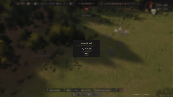 Manor Lords - How to Delete Roads