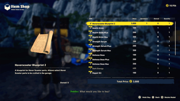 Hoverscooter Blueprint 2