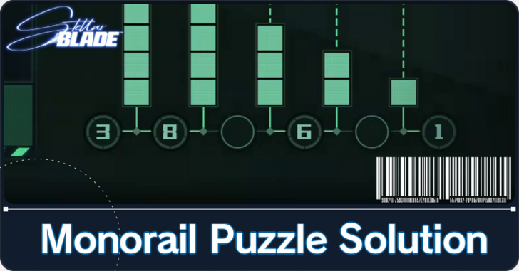 Stellar Blade - Stellar Blade Monorail Puzzle Solution