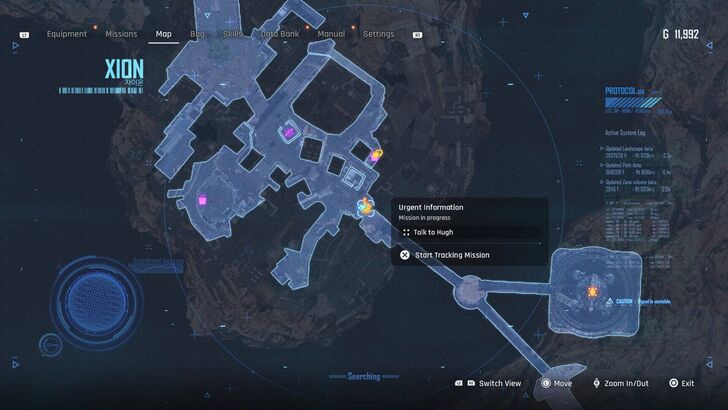 Hugh Location - Urgent Information