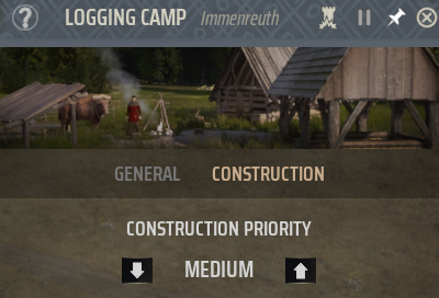 Manor Lords - Construction Priority