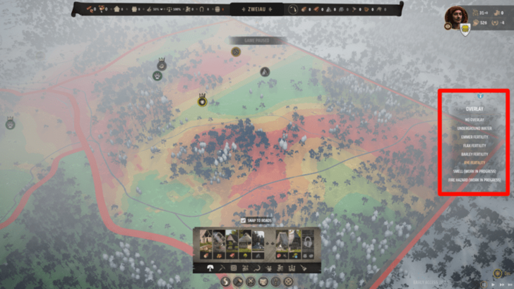 Manor Lords - Check Fertility