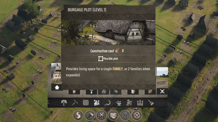Manor Lords - Build a Burgage Plot