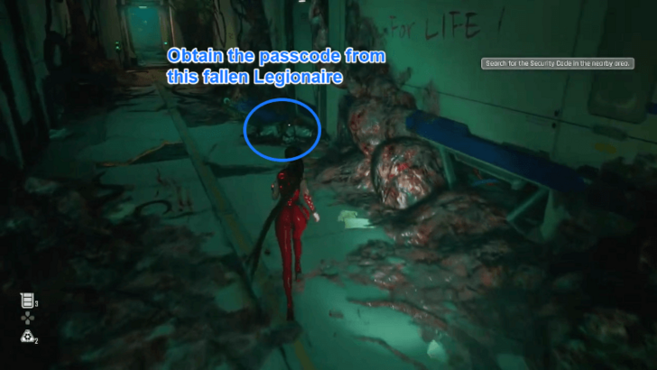 Stellar Blade - Air Vent Passcode