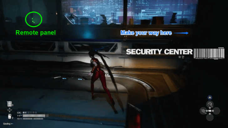 Stellar Blade - Security Center Remote Panel