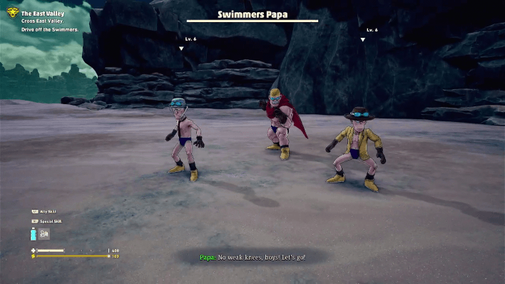 Sand Land - Swimmers Papa