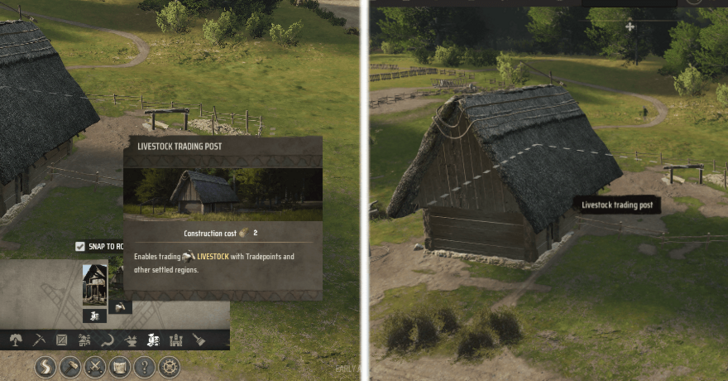 Manor Lords - Set Up a Livestock Trading Post