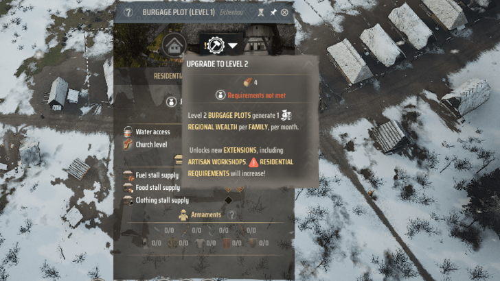 Manor Lords - Level 2 Burgage Plot