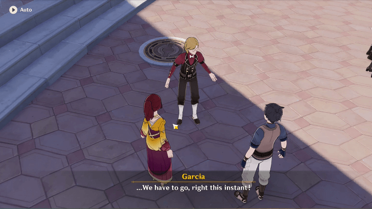 Genshin Impact - Daydreams Beyond Space and Time - Talk to Garcia