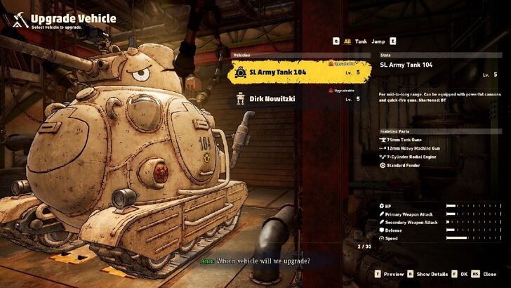 SAND LAND Battle Tank Upgrade