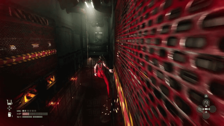 Stellar Blade - Wall Running in Purification Scanner