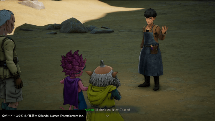 Sand Land - Talk to Arthur again