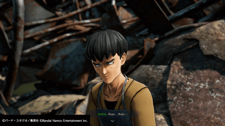 Sand Land - Talk to Arthur