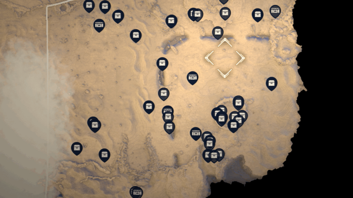 Sand Land - Treasure Map