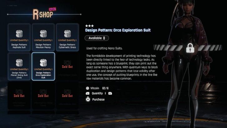 Stellar Blade - Roxanne Shop